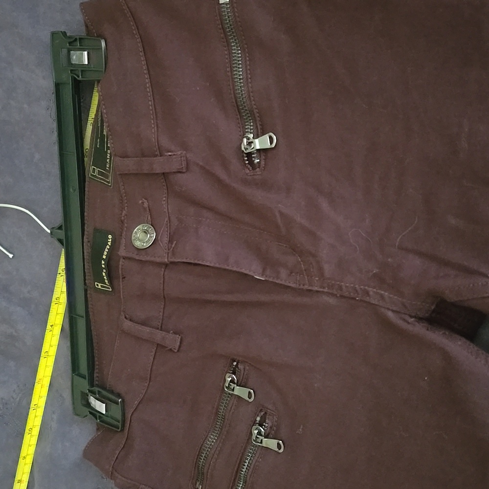 - Maroon Straight leg Jeans by Buffalo sz 4/27 Style Carine
